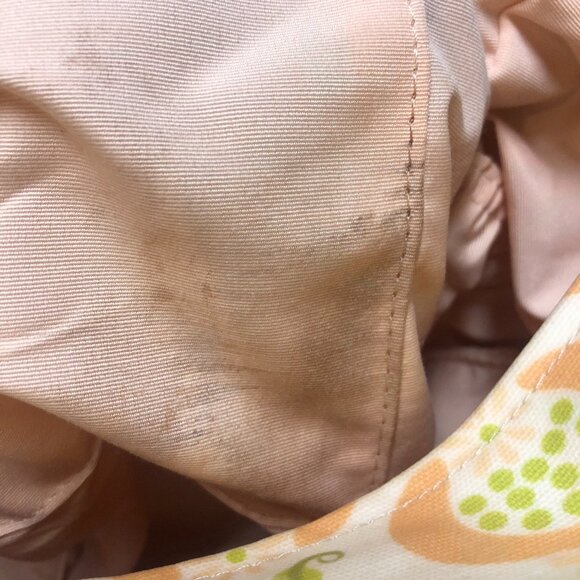 PETUNIA PICKLE BOTTOM Pink Peach Green Diaper Bag Backpack Changing Pad - Picture 13 of 14